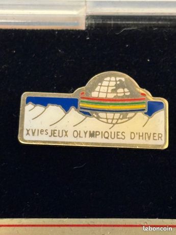 LOT DE 2 pin's arthus bertrand croix rouge jeux olympiques d'albertville 1992 EUR 2,80 - PicClick FR