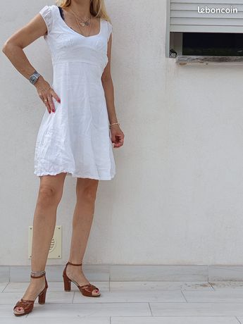 luxueuse robe stretch effet vintage ROBERTO CAVALLI taille 36 fr (S) NEUVE