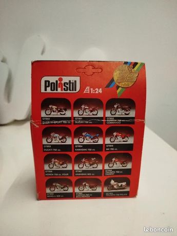 Lot De Motos Miniatures POLISTIL - Occasion - Pour Collection Ou Jouet