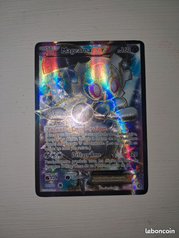 pokemon magearna ex card (110/114) [XY: Steam Siege] done to each of your Pokemon that has any Metal Energy attached to it Magearna EX #75 Prices |