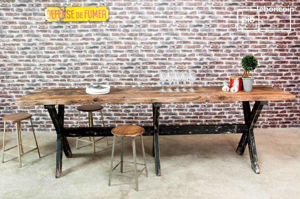 Mange-debout en bois XXL (image 4)