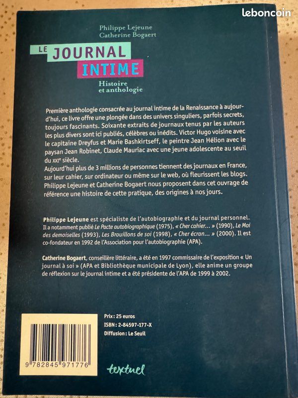 Le journal intime par P Lejeune et C Bogaert (image 2)