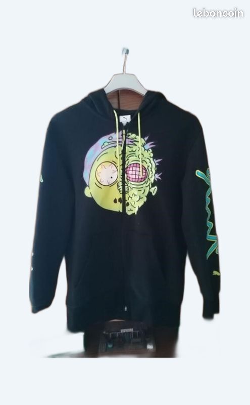 Veste à capuche Rick and Morty Taille S Vêtements