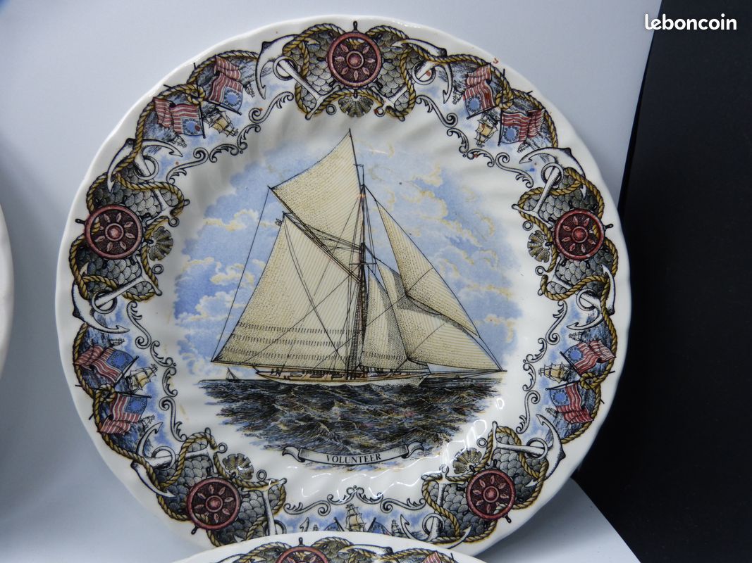 6 Assiettes Marine CURRIER & yves by CHURCHILL (image 7)