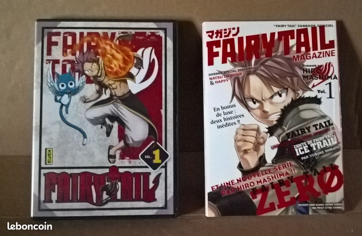 Lot de 6 coffret Fairy Tail Magazine saison 5 dvd (image 4)