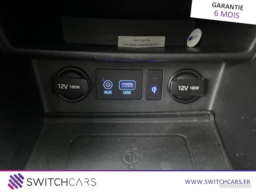 Hyundai Kona 1.0 T-GDi 120cv EDITION * CARPLAY CLIM AUTO CAMERA DE RECUL PACK SON (image 13)