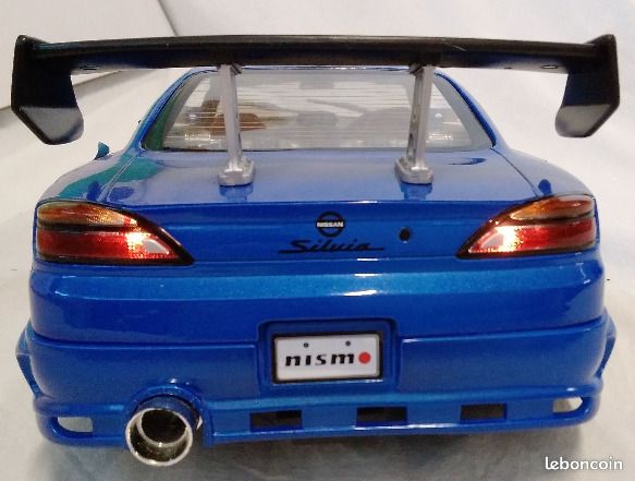 C534 KENTOYS 2003 Nissan Silvia S15 Extrême Tuner Bleu Métal 1:12 EUR 80,00 - FR