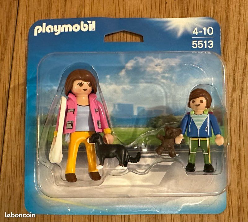 Playmobil - 5513 - Duo Pack Femme et Garçon (image 1)