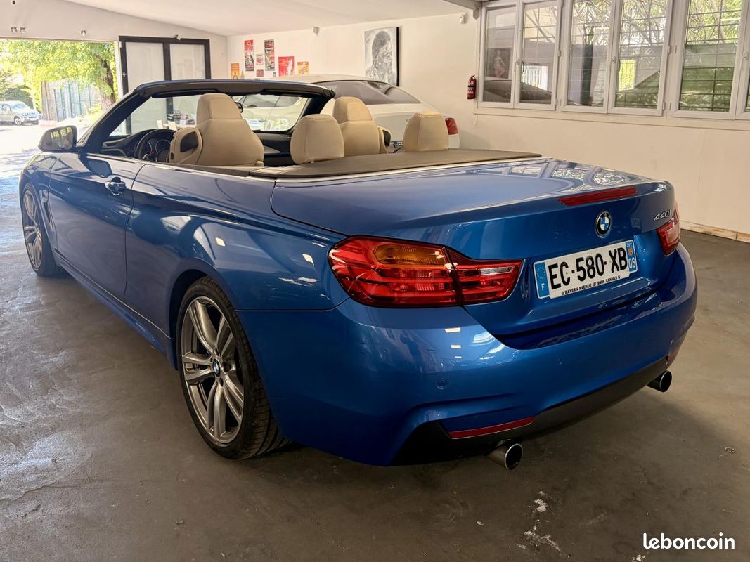 BMW SERIE 4 Cabriolet 440i M Sport 326 ch BVA Sport (image 4)