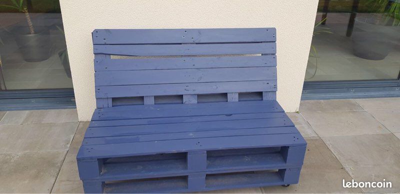 Banc en palettes (image 1)