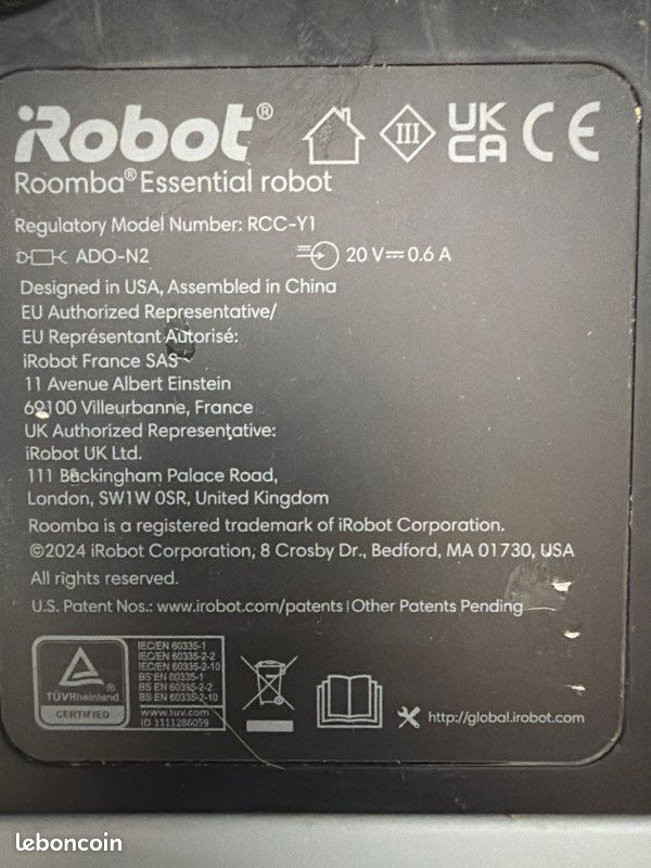 Irobot roomba laveur de sol (image 3)