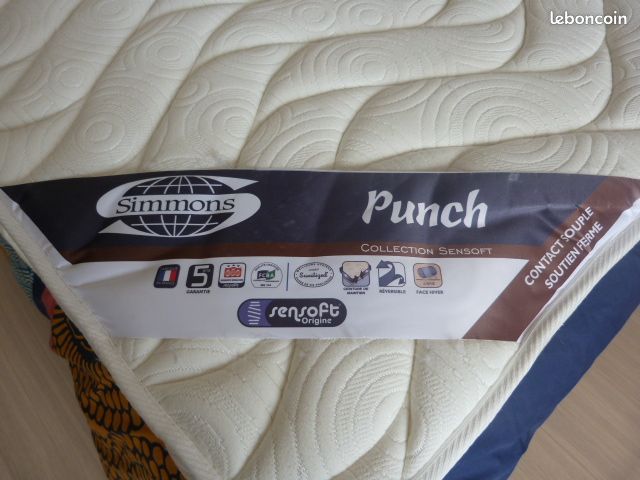Matelas ressort 140x190 SIMMONS (image 4)