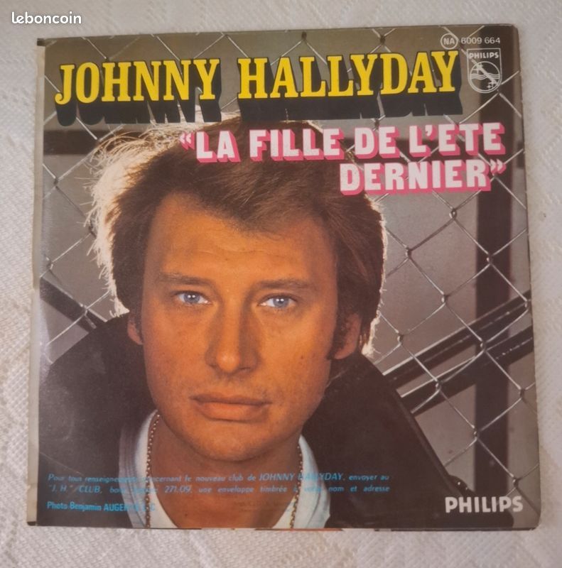 Johnny Hallyday 2 vinyles 45 tours (image 3)