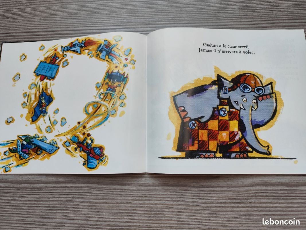 Livre l'éléphant volant (image 5)