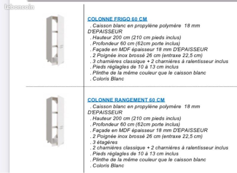 Cuisine Aménagée complète à VENIR PRENDRE SUR PLACE (image 6)