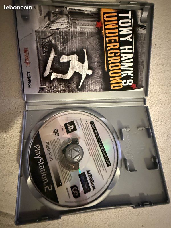 Tony Hawk's Underground Greatest Hits – Boîte Seule Pour PlayStation 2 (état Correct)