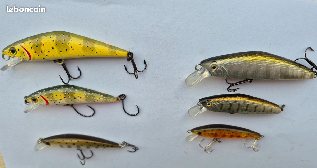 Lot De Leurres Vintage Smithwick F-300 - Couleurs Superbes - Grands Pêcheurs