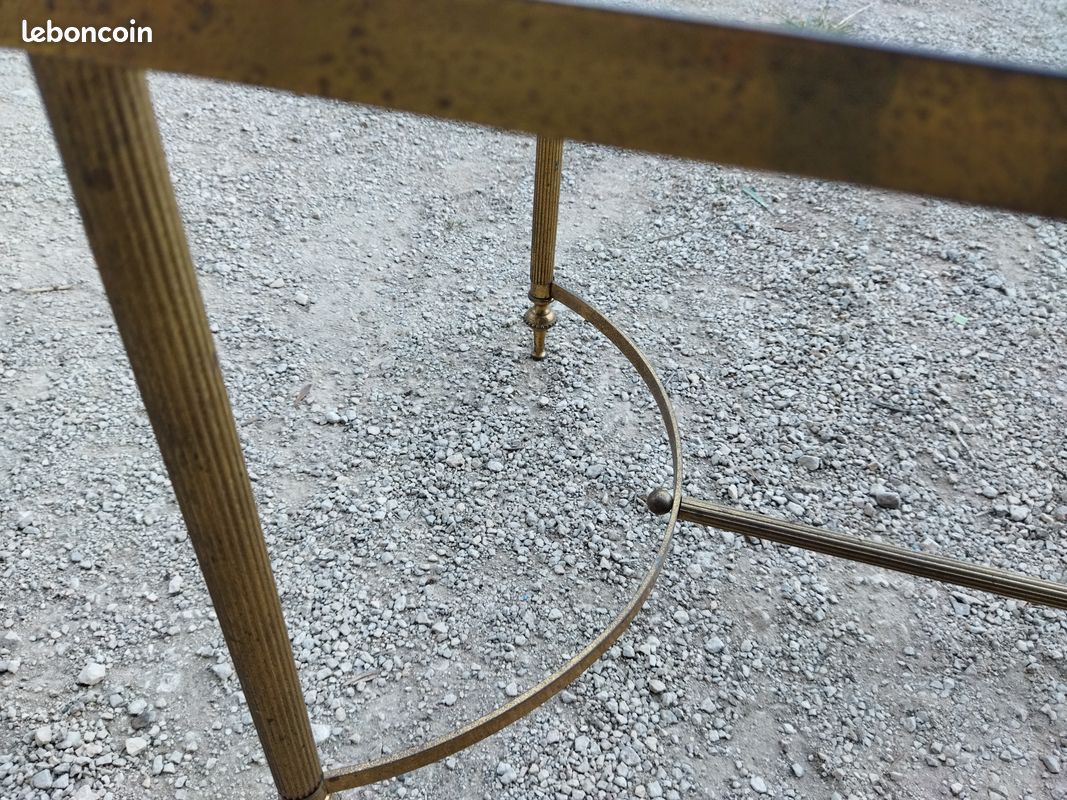 Cadre de table basse en laiton (image 5)