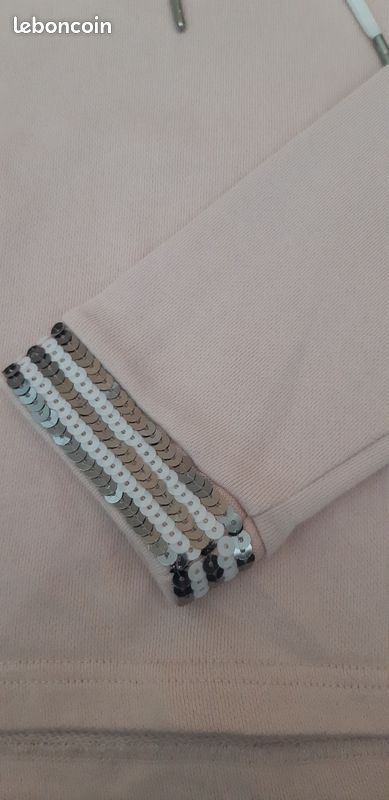 Vends pull rose de la marque ikks (image 4)
