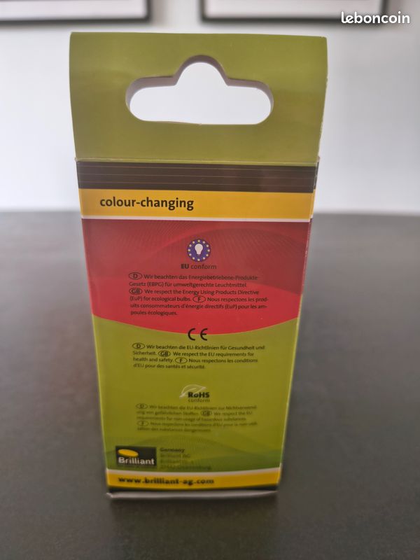 Ampoule Brilliant LED multi-couleurs (image 4)