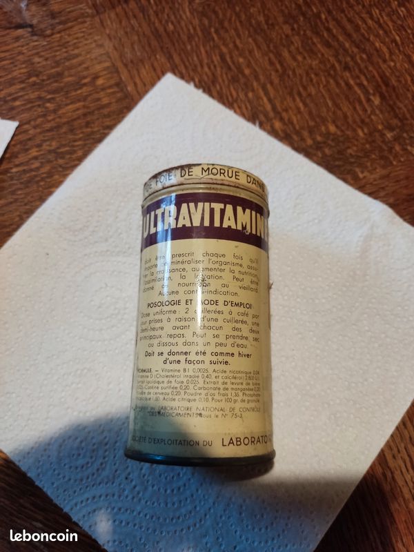 Boîte métallique ultravitamine (image 1)