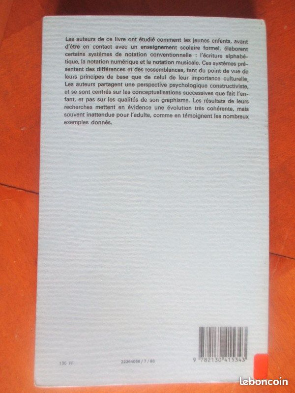 LA PRODUCTION de NOTATIONS CHEZ LE JEUNE ENFANT - (image 2)