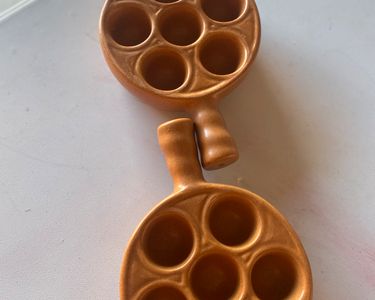 BESPORTBLE Assiette À Escargots En Céramique 23X17Cm Avec Poignées Antidérapantes Plat À