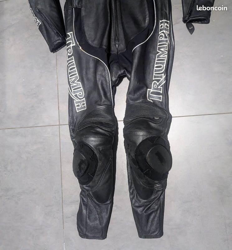 Combinaison integrale triumph cuir (image 3)
