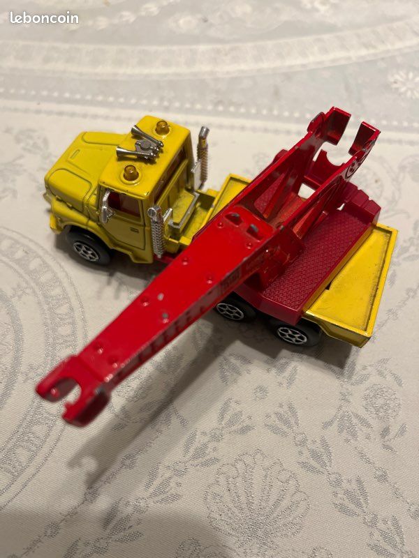 Miniature Majorette Volvo FMX Skip Trucks 1/87 Camion Construction Neuf