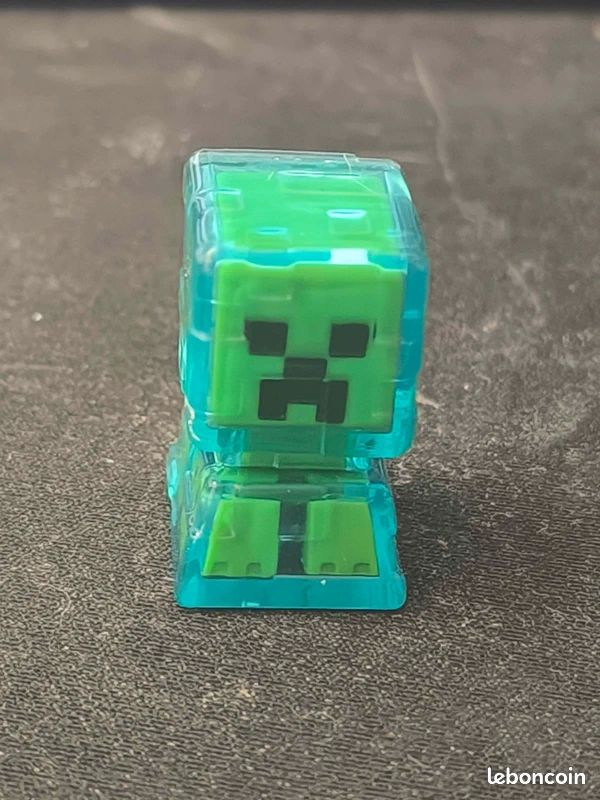 Mini figurine Creeper Glacé Minecraft - Collection officielle (image 1)