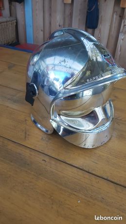 Seau à Champagne Casque Pompier – Style Pompiers De Paris CGF Gallet – Déco