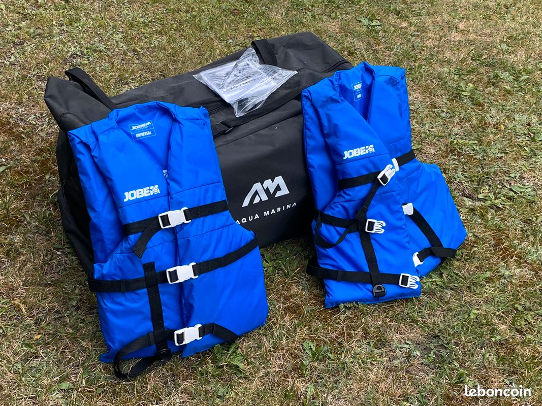 Kayak gonflable Memba 390 + gilet de sauvetage (image 4)
