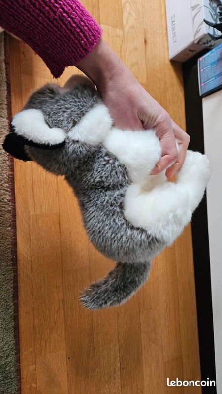 Toy Peluche Loup Wwf Peluche Chien Loup Husky WWF Neuf Jeux Jouets