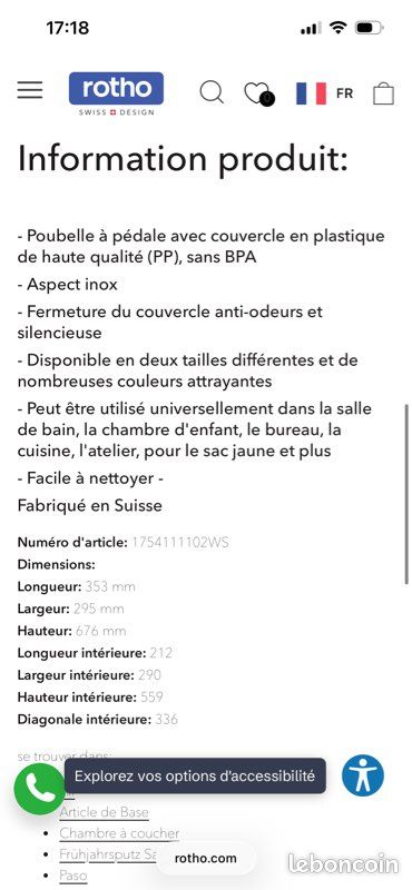 Poubelle 40l (image 4)