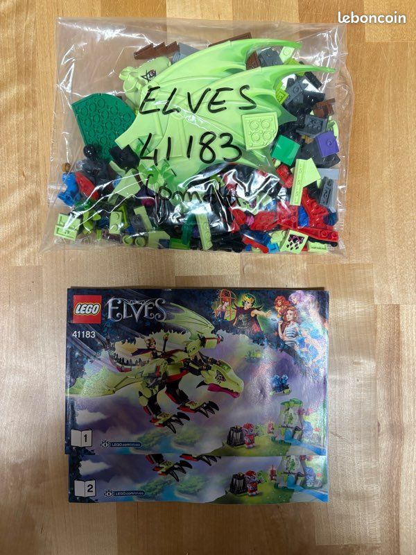Lego Elves 41183 Le dragon maléfique du roi des gobelins (image 2)