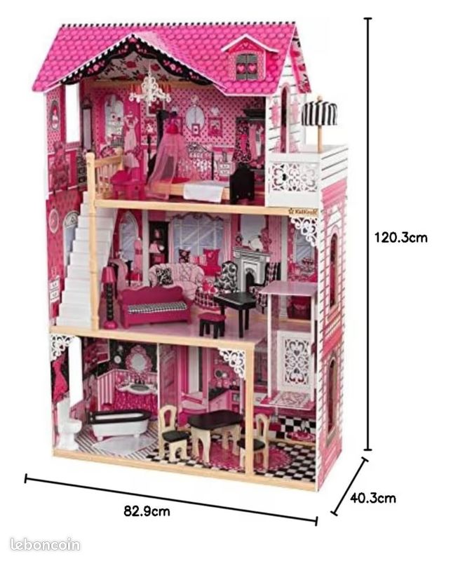 Maison de poupée KIDCRAF Amelia (image 2)