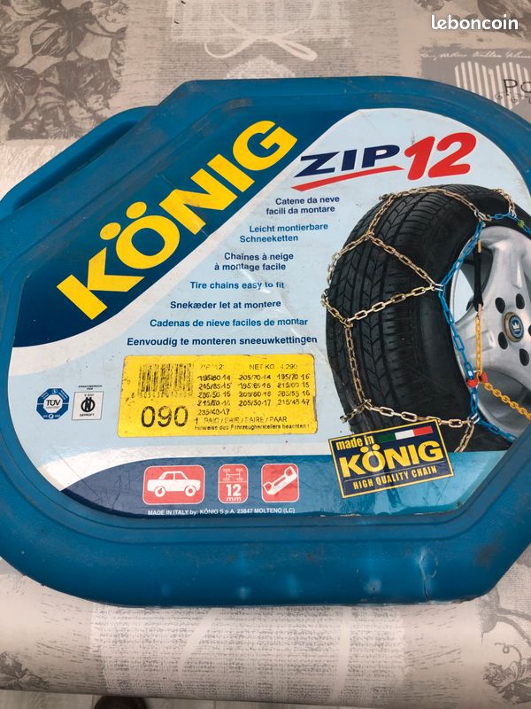 catene da neve konig 050 zip 12