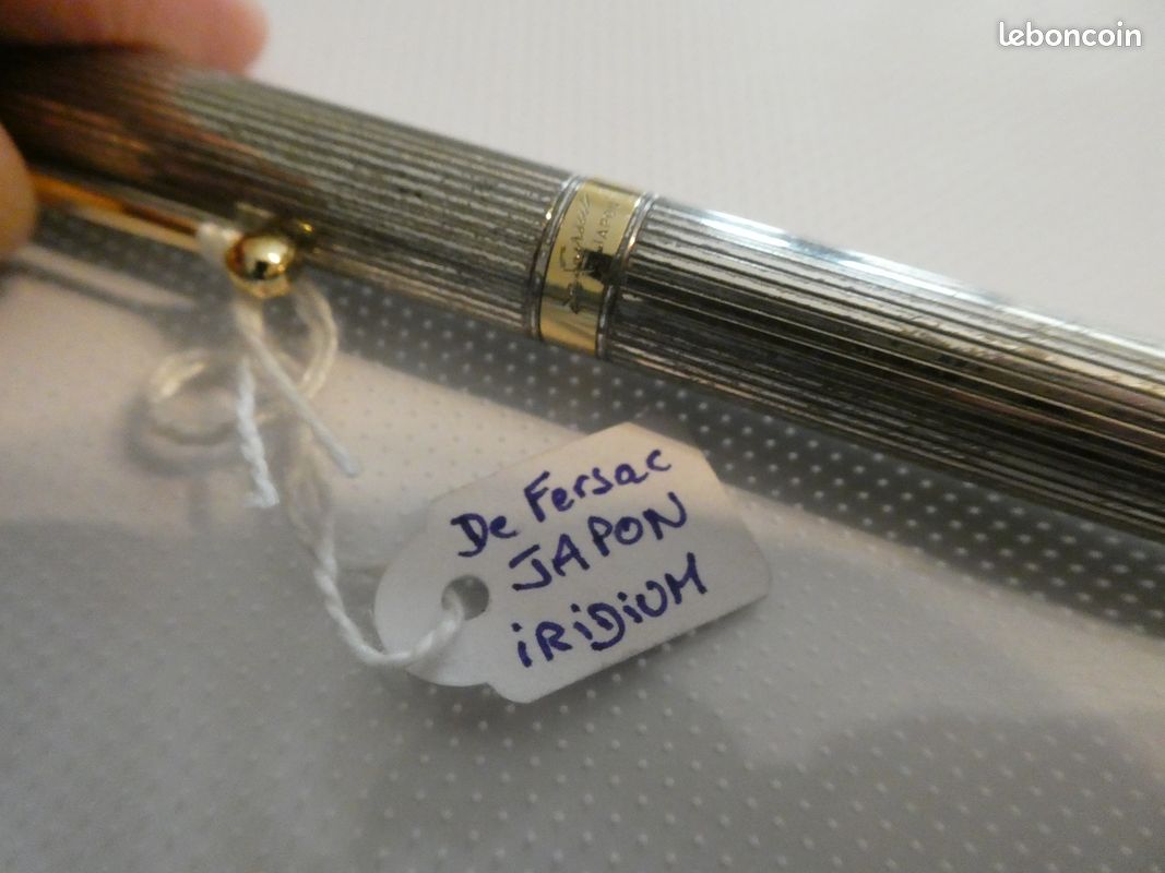 Stylo-plume Ancien Japon De Fersac, Pointe Iridium Ref 171 - Occasion, Collection, Non Garanti Fonctionnel
