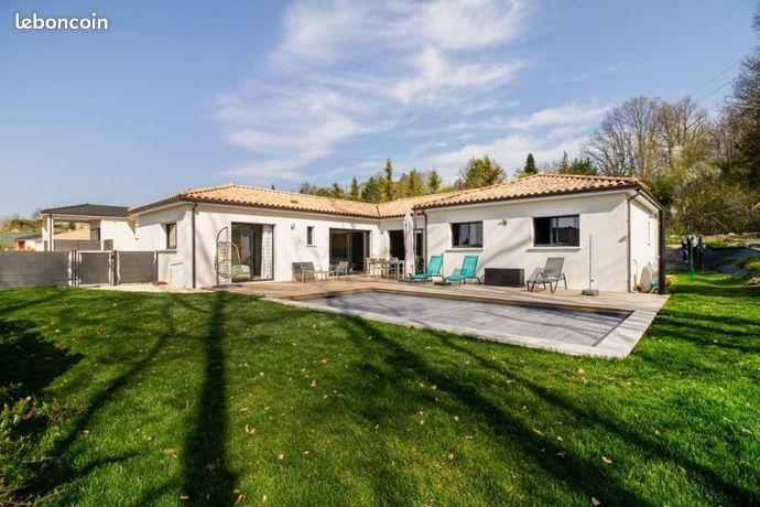 Maison contemporaine 120 m2 et garage