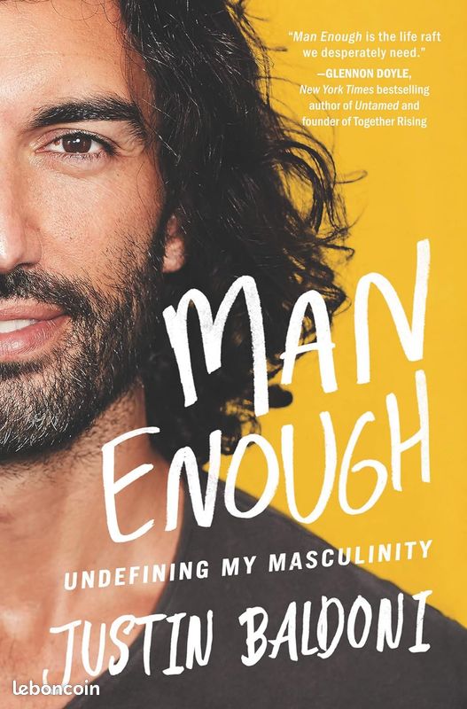 Livre Man enough - Justin Baldoni (NEUF) - Livres