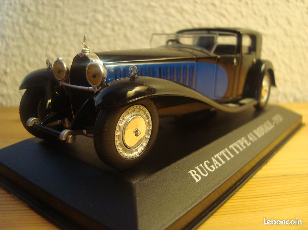 Bugatti - Type 41 Royale Parkward 1933 - Modèle Presse - 1/43 - Autos Miniatures