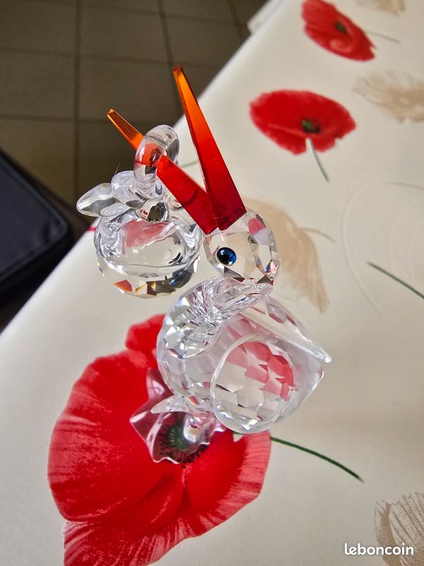 Vends figurine Swarovski, la cigogne (image 4)