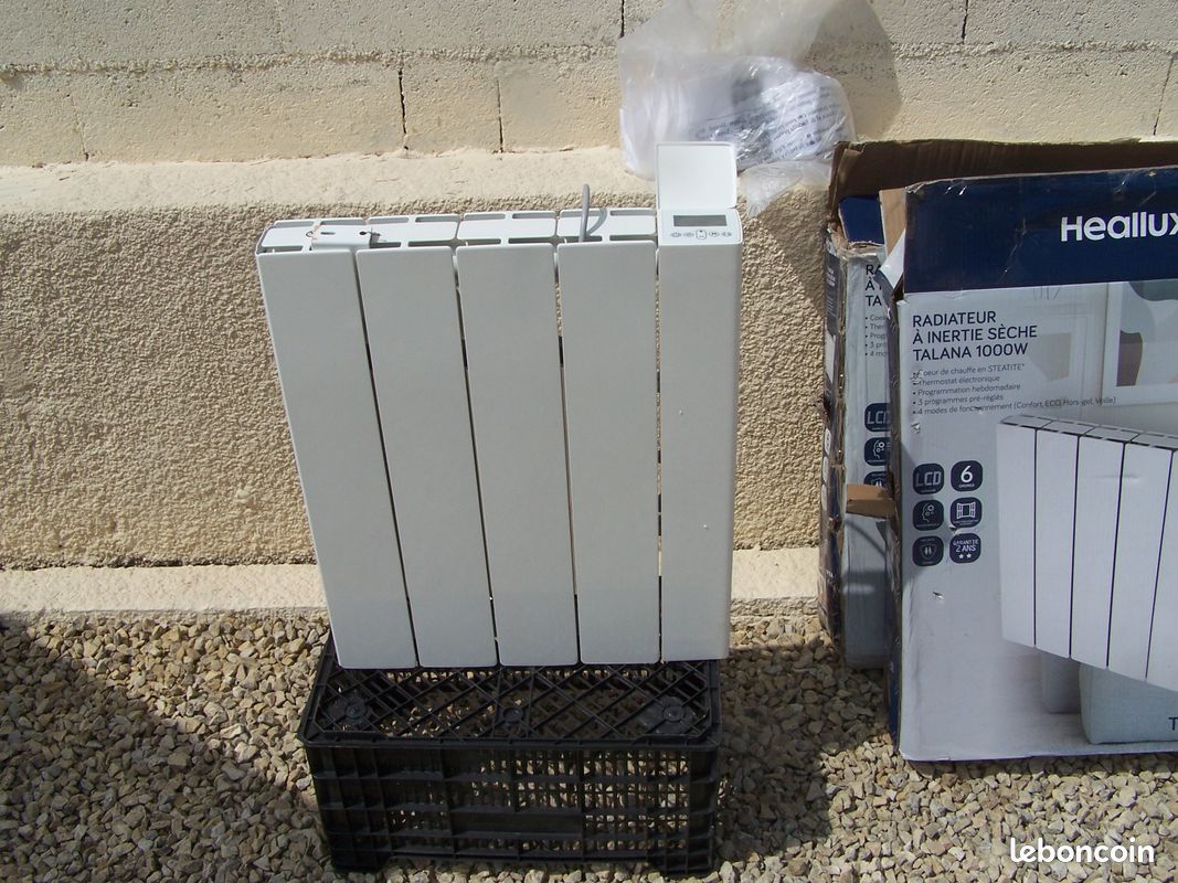 Radiateur électrique Fonte/Alue 750 w (image 2)