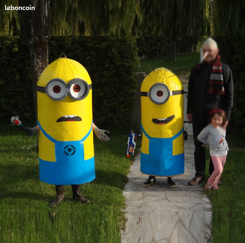 costume de minion bricolage pour tout petit