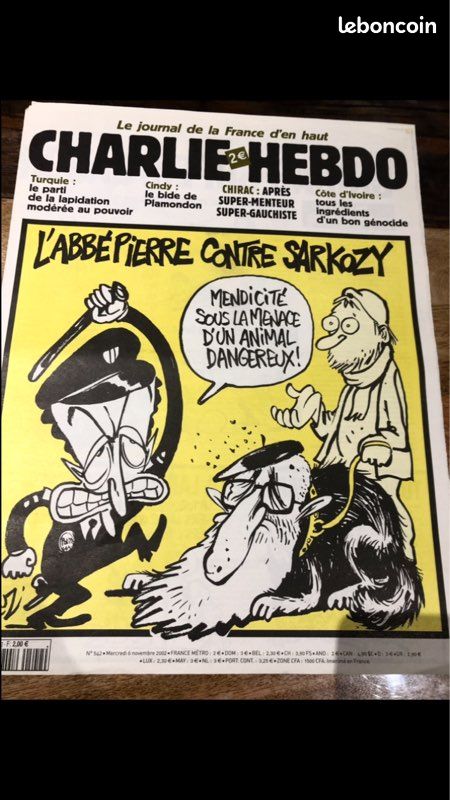 Charlie Hebdo luz 2002 comme neuf (image 2)