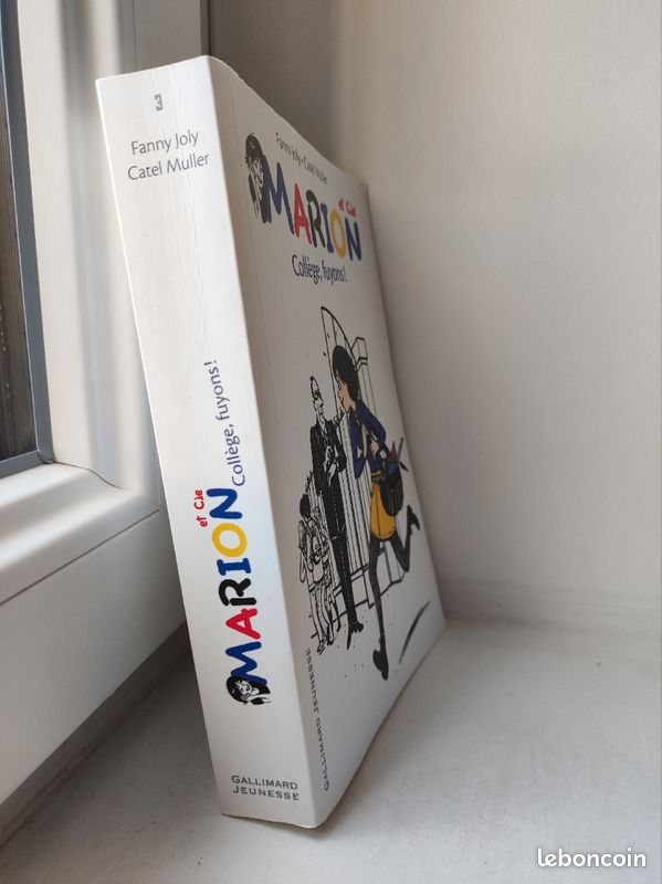 Livre : "Marion et Cie : Collège, fuyons " (Tome 3), de Fanny Joly (image 4)