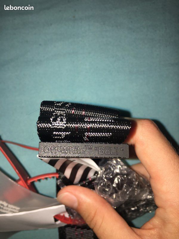 Ceinture off white noir (image 5)