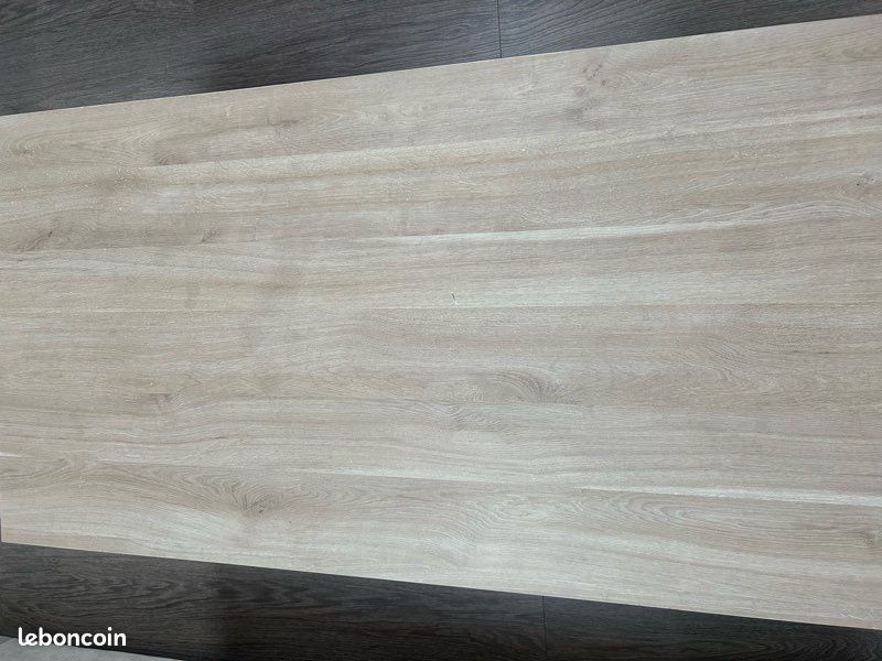 Table basse modulable blanc/bois (image 4)