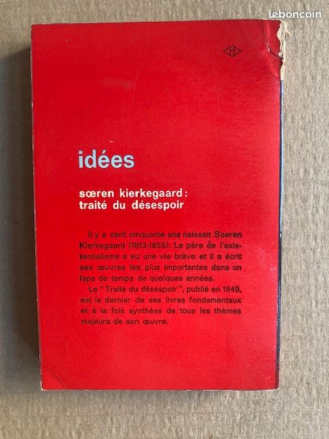 Traité du désespoir Kierkegaard (image 2)