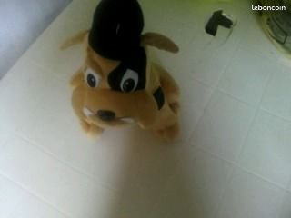 Peluche chien noir et marron (image 3)